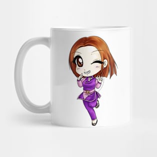 Chibi Purple Tiger Mug